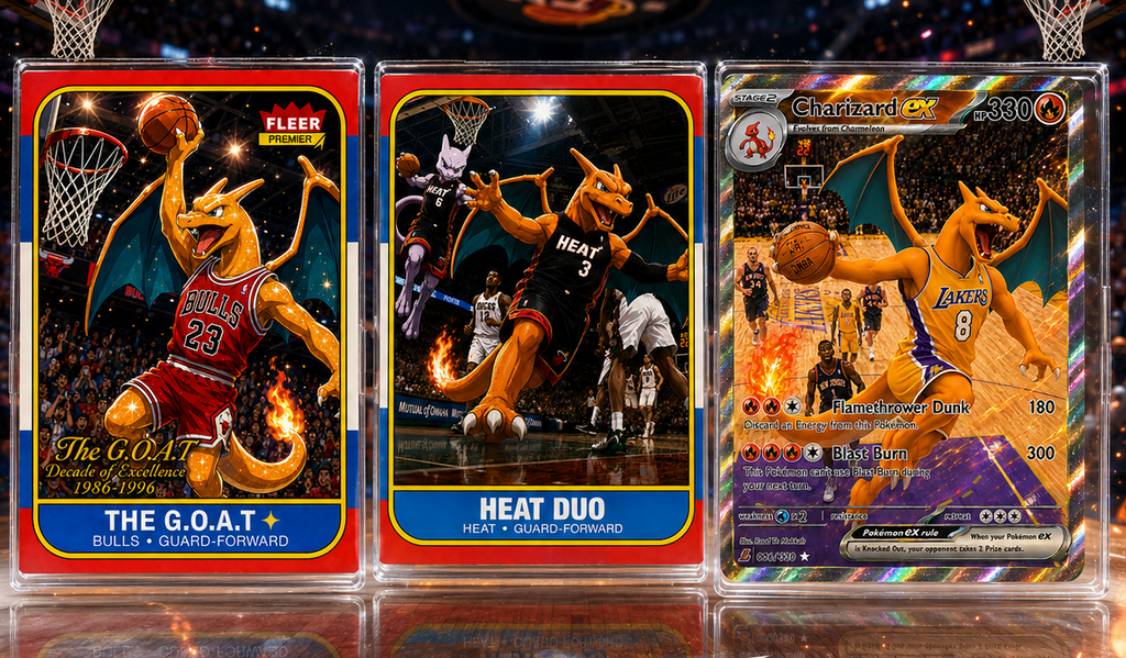 [Pre-Sale] Legends Triple Collector Display – Premium Anime-Inspired Trading Card Set (3-Pack)