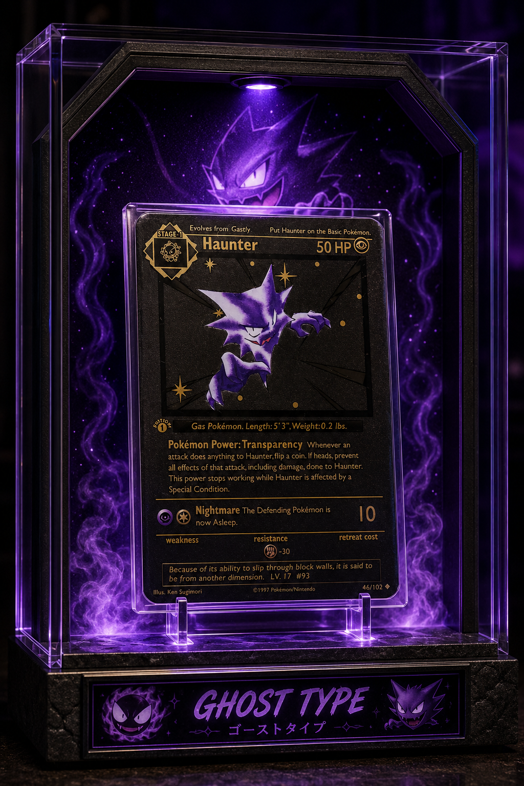 Phantom Specter Collector Showcase – Premium Ghost Edition