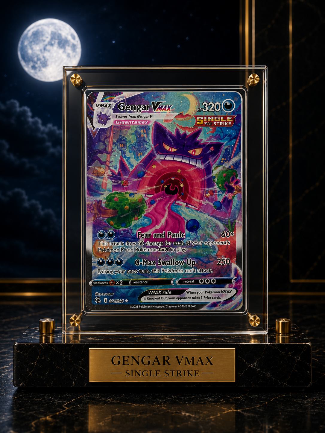 Phantom Realm Collector Display Card – Midnight Edition