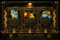 Legendary Trio Gold Foil Display Set – Premium Collector Showcase Edition