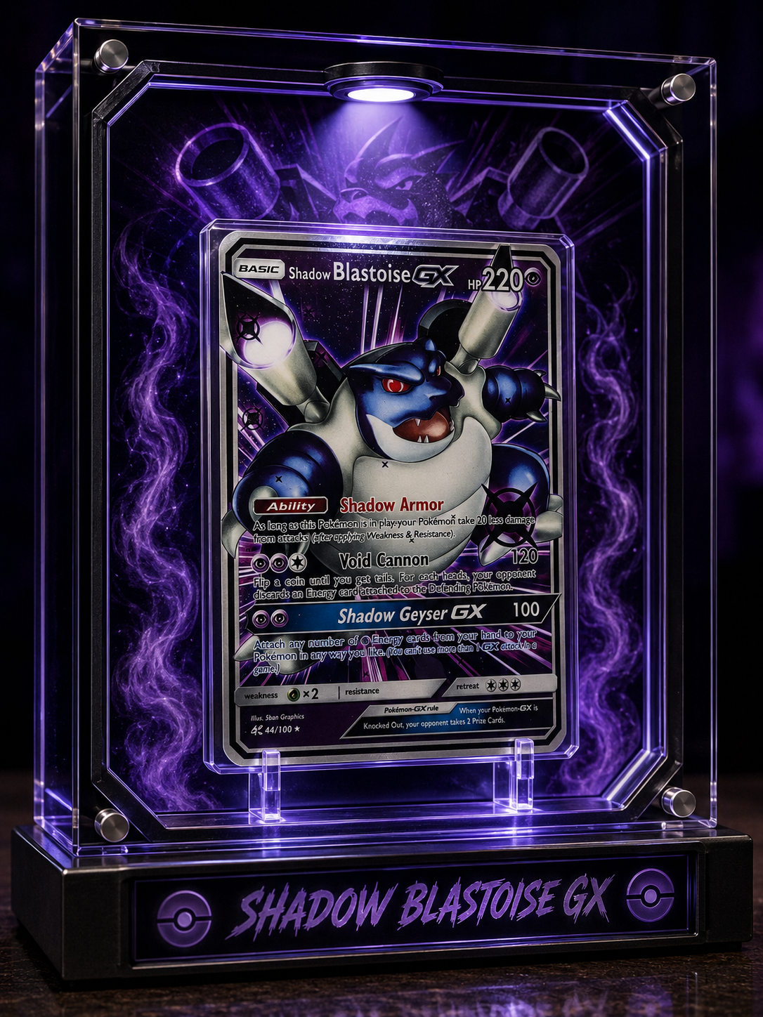 Shadow Guardian Collector Showcase – Premium Void Edition