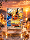 Sunset Trio Collector Art Card – Premium Coastal Display Edition